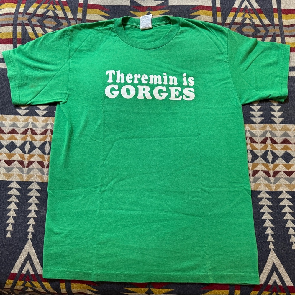 Theremin is GORGES shirt Green Medium Ithaca